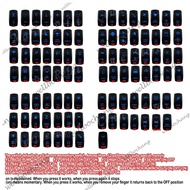 1Piece 12V 20A Blue Led Car Boat  Rocker Switch ON OFF  ON   OFF  ON OFF ON  ON  OFF   ON   Waterpro