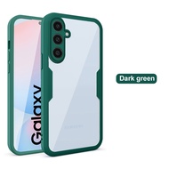 360° Clear PET+PC Shockproof Coque For Samsung S24 FE Phone Case for Samsung Galaxy S24 FE 5G Double