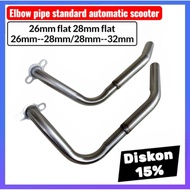 Elbow Pipe 26mm 28mm 26-28mm 28-32mm Pipe Standard Automatic Motorcycle