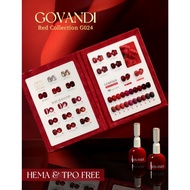 G024 สีแดง Hema & TPO Free 30 สี แบรนด์  Danny Coll