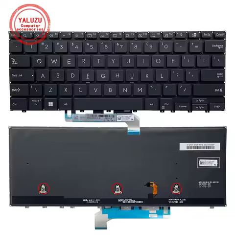US English NEW Laptop Keyboard For ASUS ExpertBook B5 B5302 B5302F B5302FBA/FEA B5302C B5302CE B9 B9