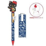 Hello Kitty - 招財貓造型原子筆（黑色）【平行進口】