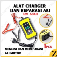 Charger Aki Repair Smart Charger Accu Aki Motor Mobil Automatic 12V 6A