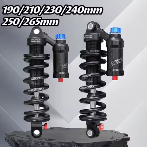 190x50 200mm 230mm 240mm 250mm 265mm spring shock absorber rear mtb bicycle rear air suspension Damp