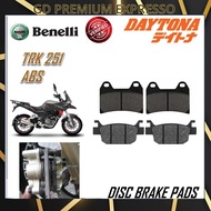 BENELLI DISC BRAKE PADS TRK251 ABS 2023 BEST QUALITY