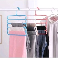 GANTUNGAN 5-Tier Clothes Hanger 5-Tier Clothes Hanger 5-Tier Clothes Hanger Clothes Hanger Clothes H