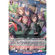 [ Cardfight Vanguard] 01 game card Aim to be the Strongest Idol