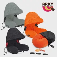 ARKY Somnus Travel Pillow 咕咕旅行枕-乳膠顆粒版+專用收納袋但尼丁橘+收納袋