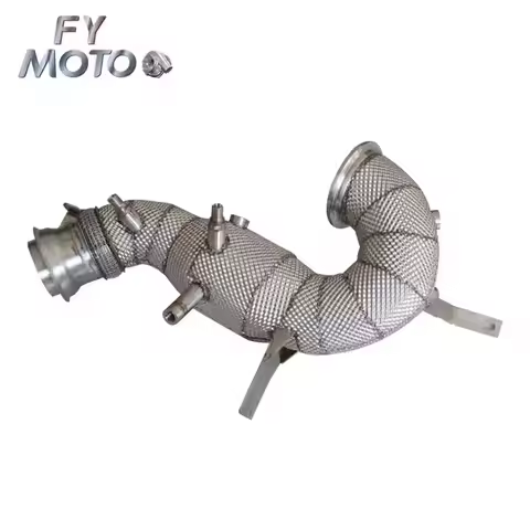 Exhaust Downpipe For AMG X290 GT43 GT50 GT53 / W213 E53 C257 CLS43 CLS53 / W167 GLE53 OPF / GPF