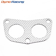1PCS Aluminum Car Engine Downpipe Flange Exhaust Gasket Exhaust Pipe Gasket For Honda D15-B18 Car