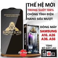 Samsung Galaxy A16/A26/A36/A56 5G Tempered Glass full Screen Transparent. Screen Protector