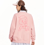 Tokidoki/tokidoki Artist Fun Print Round Neck Sweatshirt Men Women Couples Loose Top Trendy