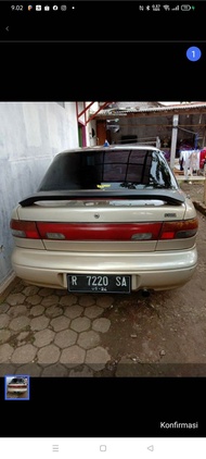 spoiler sedan timor new model lampu
