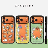 Cute Cat Daily Life Acrylic Phone Case For iPhone 1 7Pro Max 17 Air 16 Plus 15 14 13 12 Shockproof P