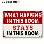CIFbuy Aesthetic Wall Decor 2D Flat Message Sign for Bedroom Home