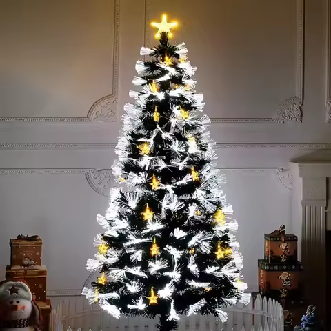 LED Illuminated Christmas Tree for Decoration Fiber Optic Tree Large Package 1.5 m, 1.8 m, 2.4 m