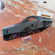 กันร้อน ครอบหม้อน้ำ Pcx160 2021-2023 งานเคฟล่า5D เงาสวยลายคมชัด แถมฟรีสติ๊กเกอร์