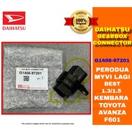 PERODUA MYVI LAGI BEST 1.3 1.5  KEMBARA TOYOTA AVANZA F601 RUSH Gear Box Connector Sensor G1406-9720
