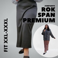 {NFK.10Ja23c} Jumbo long span skirt/jumbp scuba long span skirt