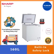 (FREE SHIPPING) Sharp 160L Chest Freezer SJC168