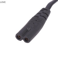 [JJCW] 1Pc EU Power Cord EU AC Power Cable Figure 8 C7 To Euro Eu 2Pin AC Plug Power Cable Cord For 