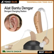[alat bantu pendengaran] alat bantu dengar cas recharge pendengaran