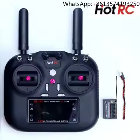 Hotrc HT-10A HT10A 2.4Ghz 10CH Remote Controller F-10A F10A Receiver For RC Aircraft Vehicle Boat Dr