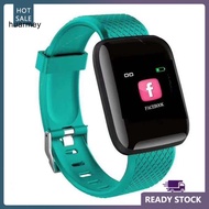 D13 116 Plus 13inch Bluetooth-compatible Blood Pressure Heart Rate Monitor Smart Bracelet