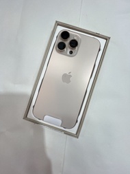 全新官換機 iPhone 16 Pro Max 256GB Desert Titanium , 100% Battery Health (循環使用次數0次 ) , 香港行貨