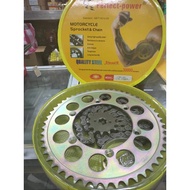 CHAIN SET SPROCKET SET 520 FOR HONDA XR200 PERFECT POWER