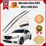 MERCEDES BENZ E250 W212 (2008-2014) WIPER OEM SET PREMIUM RUBBER SUPER SILLENT ( 1 pair -Size 24"/24