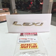 YAMAHA LEXI GOLD LOGO EMBLEM (B3F-10) ORIGINAL YAMAHA