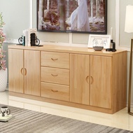 TV Cabinet New All Solid Wood Waterproof TV Cabinet Console Living Room 2m Wear Resistant Storage Ca