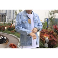 [LZ] Áo khoác jean nam rách đẹp cá tính chuẩn shop-A3113