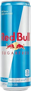 RED BULL SUGAR FREE 16OZ