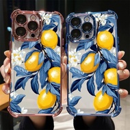 Summer Lemon Phone Case For OPPO A6C F29 A17 A16 A15 A54 A31 A9 2020 A5S A3S A55 A57 A72 A97 A36 A76
