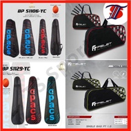 ♛Racket bagpack Badminton Racket bag Raket beg Raket Bag original YONEX FELET APACS 羽毛球包 badminton bags♤