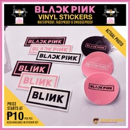 Black Pink Waterproof Vinyl Sticker in Matte or Glossy finish for Tumbler, Aqua Flask, Hydro flask