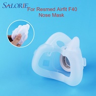 Salorie Nose Cushion Mask for ResMed Airfit F40 Silicone Replacement Cushion Compatible with AirFit 