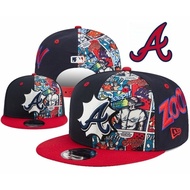 New Era Atlanta Braves 2025 MLB Diamond Hero Edition 9FIFTY A-Frame Snapback baseball cap with comic