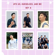 BTS US, OURSELVE AND WE Photocard Unofficial 2022 6PCS IN SET +