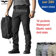 EAGLADE Tactical Cargo Pants Men Ix7 in Black