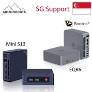 Beelink med-range mini PC, Mini S13 N150 and EQR6-LP Ryzen 5 6600U or Ryzen 7 6800H