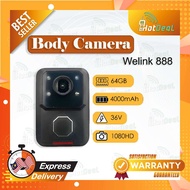 Body Worn Camera Welink 888, 64Gb,1080Hd,4000mAh