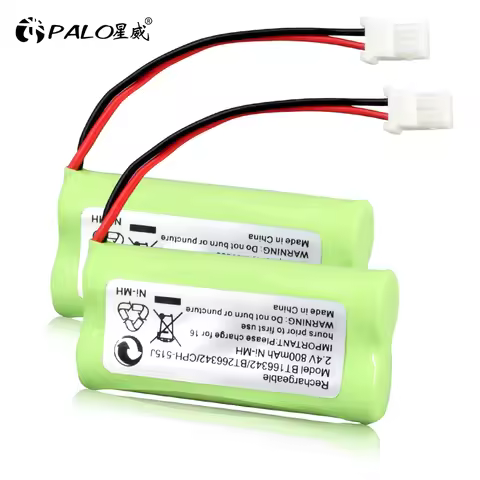 PALO High Quality Battery 2.4V 800mAh Ni-MH Rechargeable Battery Pack BT183342 BT283342 For Cordless