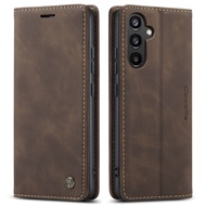 XICCI Leather Case For Samsung A15 4G/A15 5G/A25 5G/A35 5G/A55 5G Case Cover High Quality Plain Wall