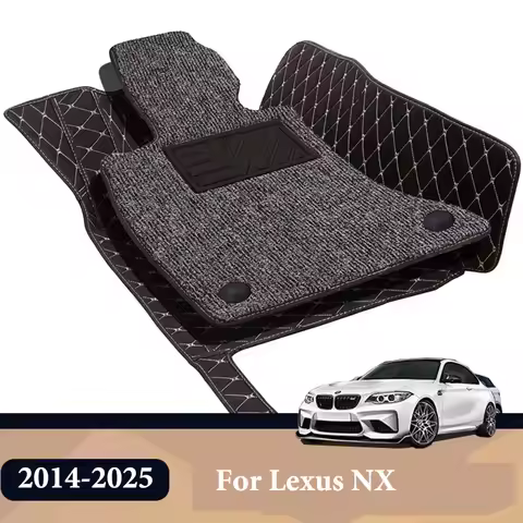 Custom Car Floor Mats For Lexus NX NX200t NX250 NX300 NX300h NX350 NX350h NX450h Auto Carpets Foot C