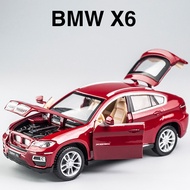 Caipo 1:32 BMW X6 SUV ล้อแม็กรถยนต์รุ่น D Iecasts และของเล่นยานพาหนะเก็บรถของเล่นเด็กของขวัญวันเกิด
