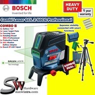 COMBO Bosch Combi Level Laser GCL2-50CG Professional (Green Laser) AA Battery or 12v Battery &Charge
