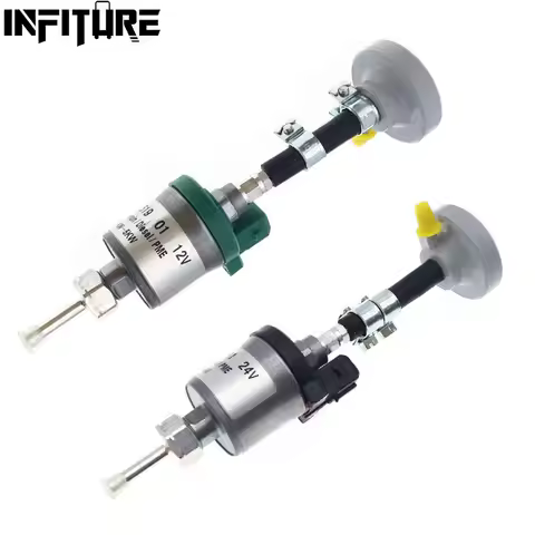 12V/24V Air Diesel Parking Oil Fuel Pump With Damper Low Noise Precision Fuel Pump For 1KW-5KW Webas